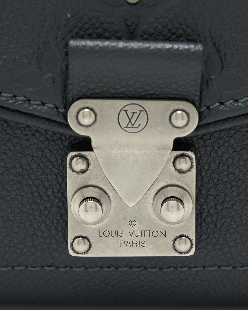 AAA Replica Louis Vuitton LV SAINT GERMAINE CROSSBODY BAG MONOGRAM EMPREINTE BLACK BRUSHED SHW 