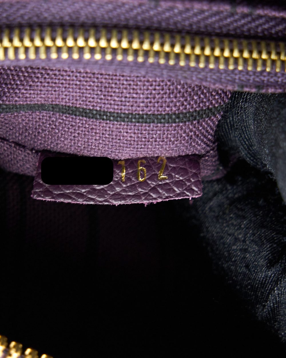 AAA Replica Louis Vuitton LV PETILLANCE TOTE BAG MONOGRAM EMPREINTE DARK PURPLE GHW