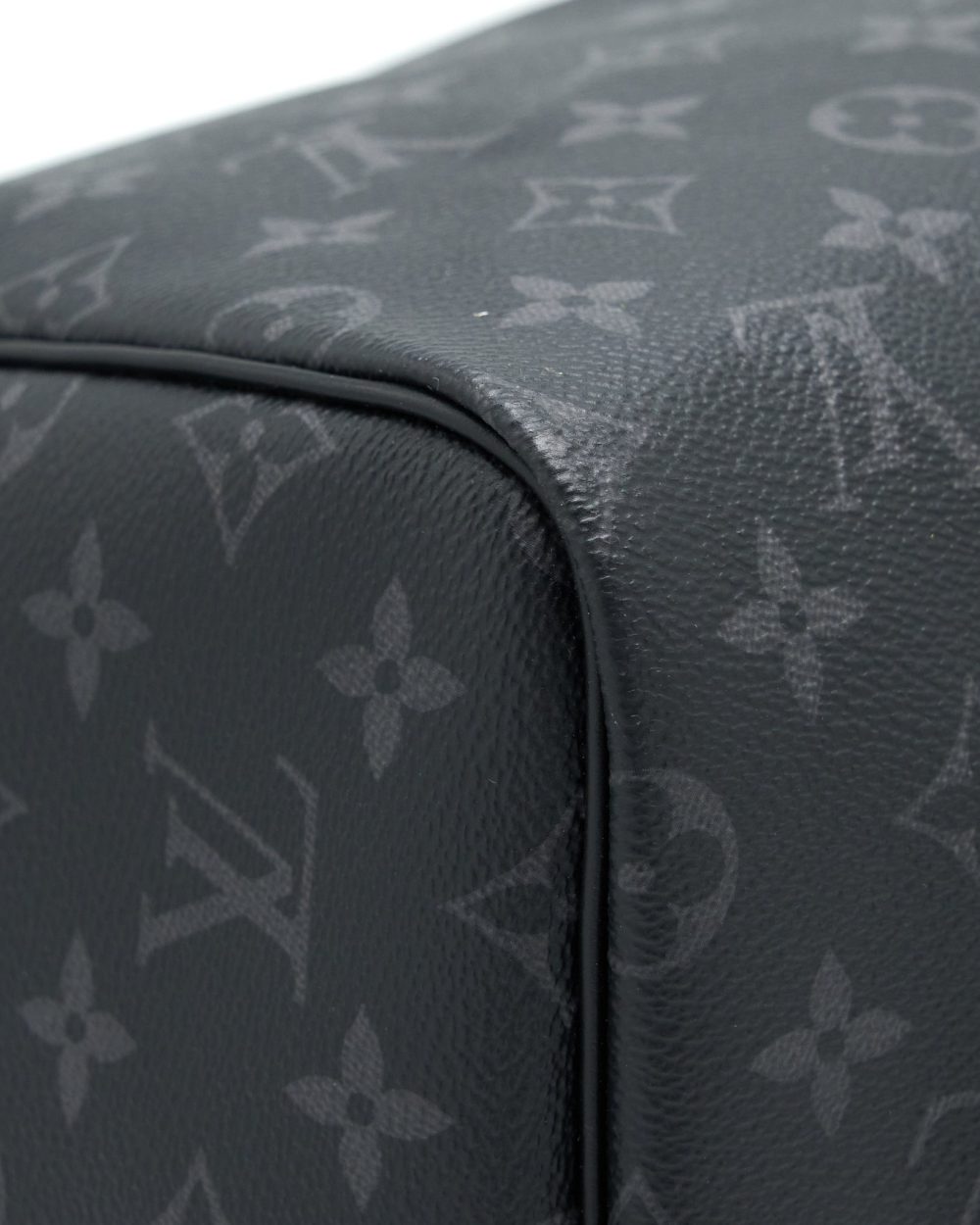 AAA Replica Louis Vuitton LV KEEPALL 55 WITH SHOULDER STRAP MONOGRAM ECLIPSE CANVAS SHW