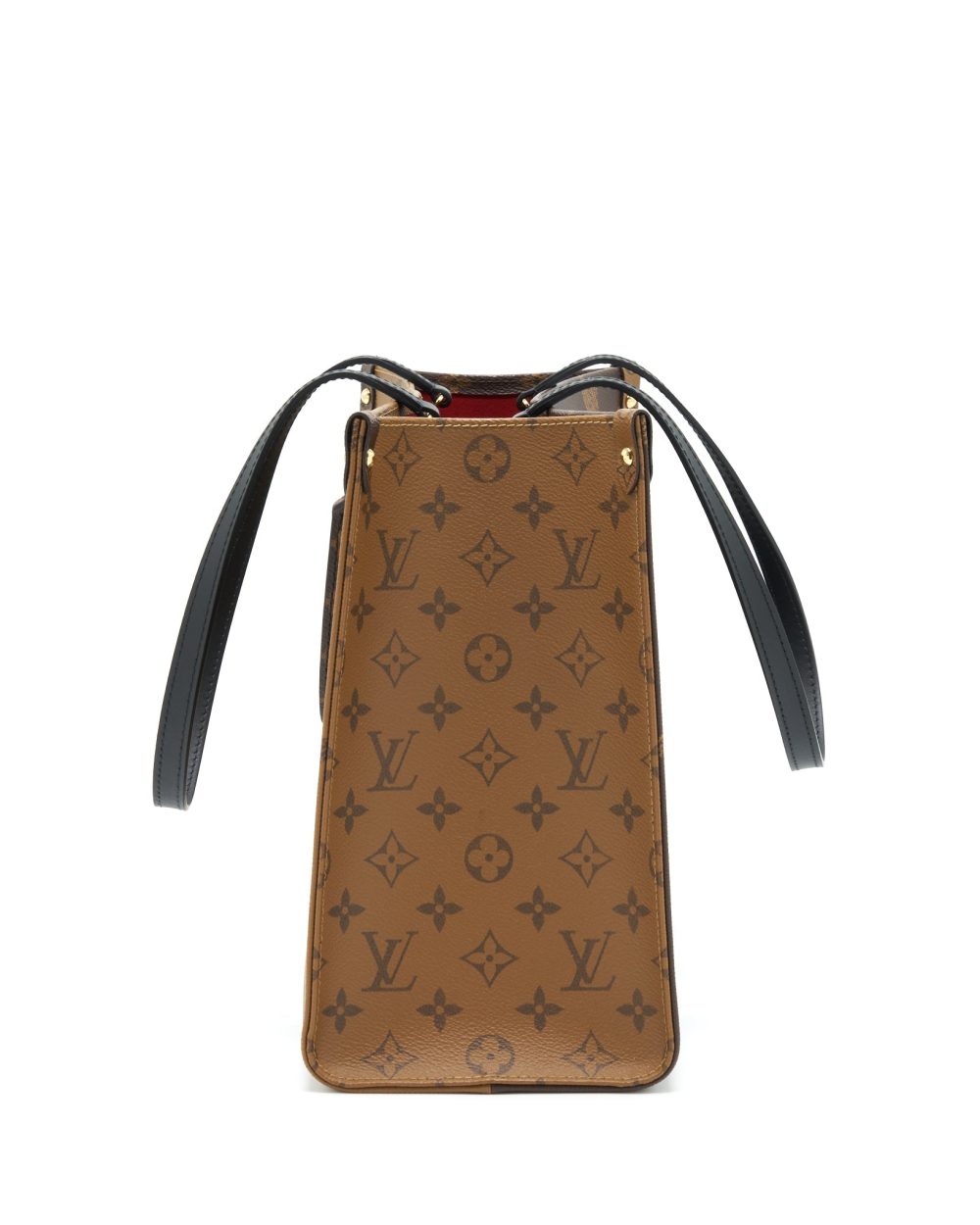 AAA Replica Louis Vuitton LV ON THE GO MM MONOGRAM REVERSE CANVAS GHW
