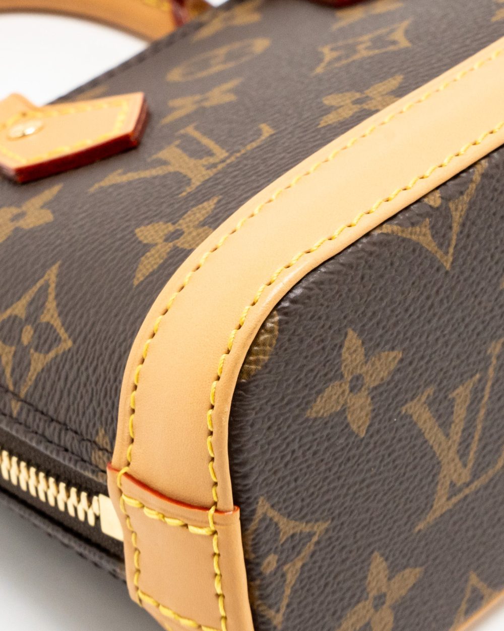 AAA Replica Louis Vuitton LV NANO ALMA MONOGRAM CANVAS GHW