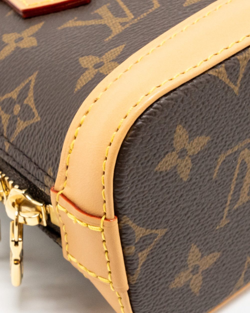 AAA Replica Louis Vuitton LV NANO ALMA MONOGRAM CANVAS GHW