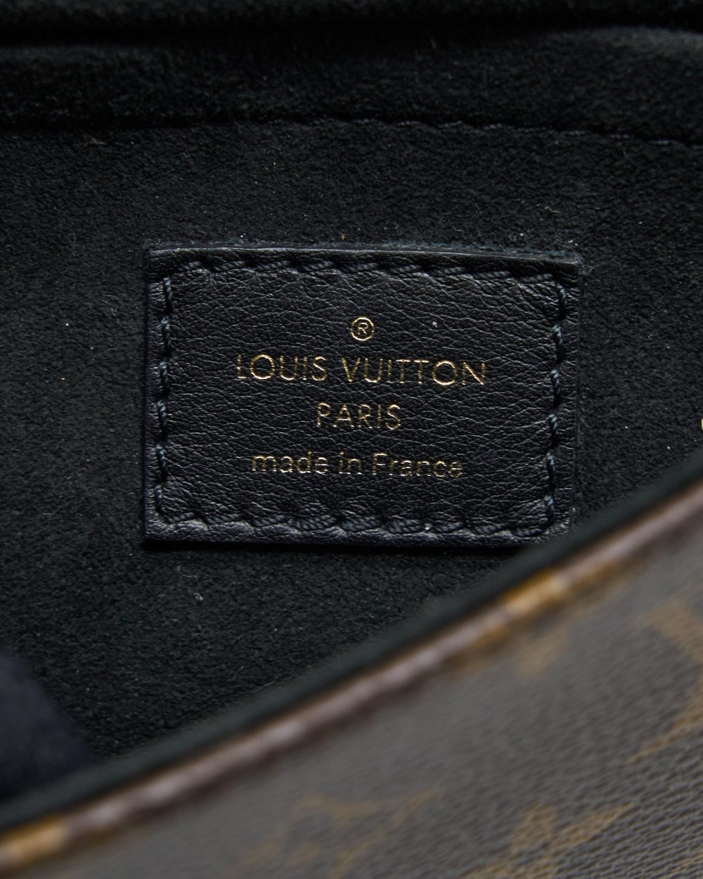 AAA Replica Louis Vuitton LV LOCKY BB MONOGRAM CANVAS/LEATHER BLACK GHW