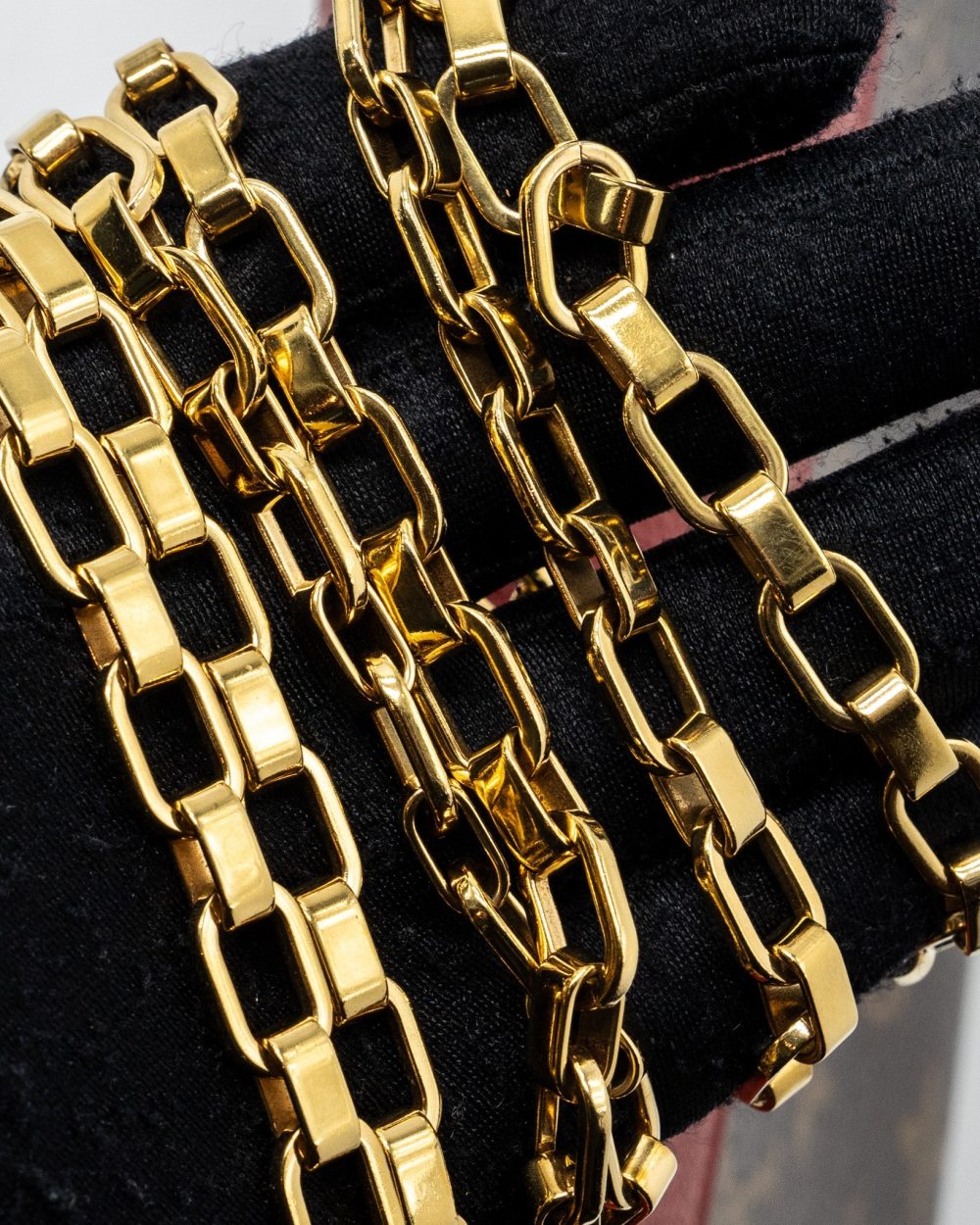 AAA Replica Louis Vuitton LV PALLAS CHAIN BAG MONOGRAM CANVAS / CALFSKIN RED GHW