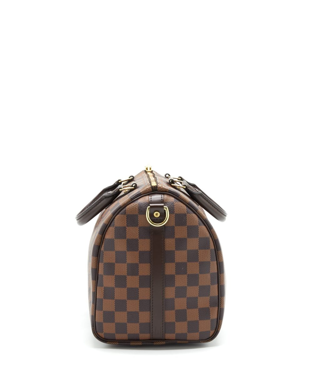 AAA Replica Louis Vuitton LV SPEEDY BANDOULIERE 30 DAMIER EBENE