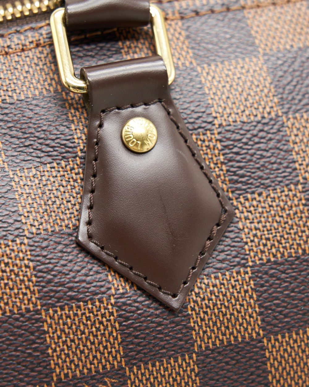 AAA Replica Louis Vuitton LV SPEEDY BANDOULIERE 30 DAMIER EBENE