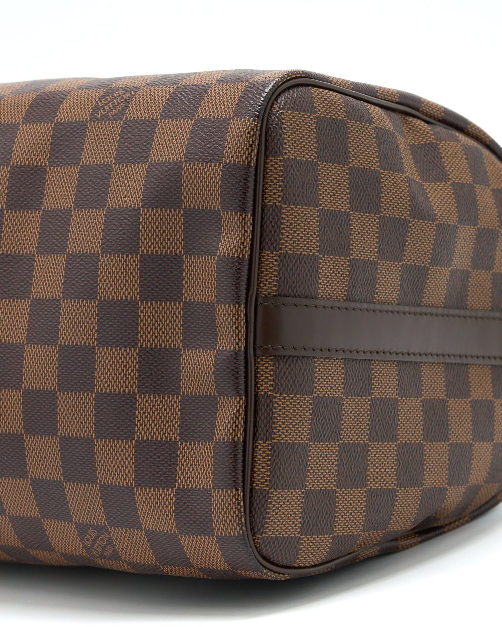 AAA Replica Louis Vuitton LV SPEEDY 30 DAMIER EBENE GHW