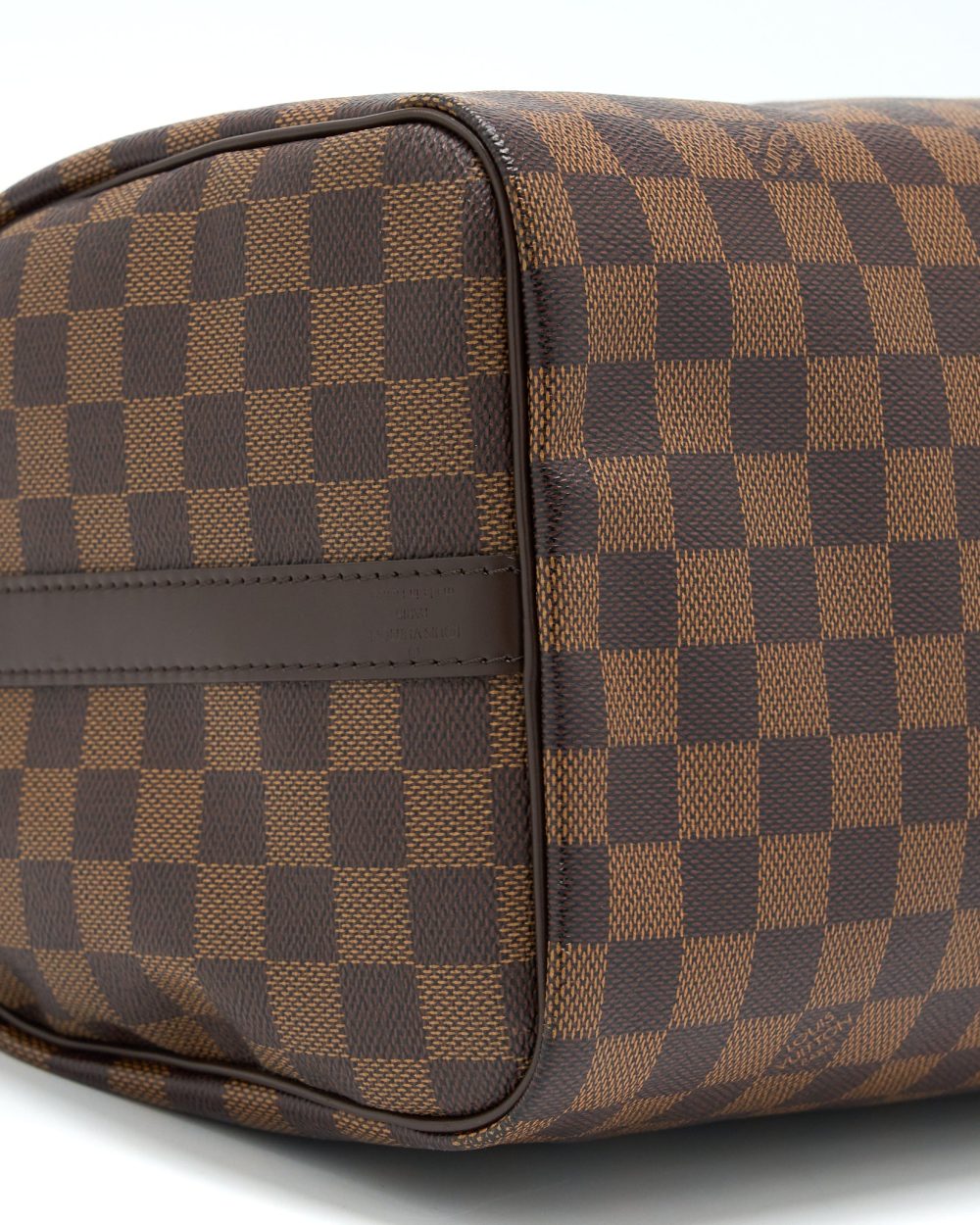 AAA Replica Louis Vuitton LV SPEEDY 30 DAMIER EBENE GHW