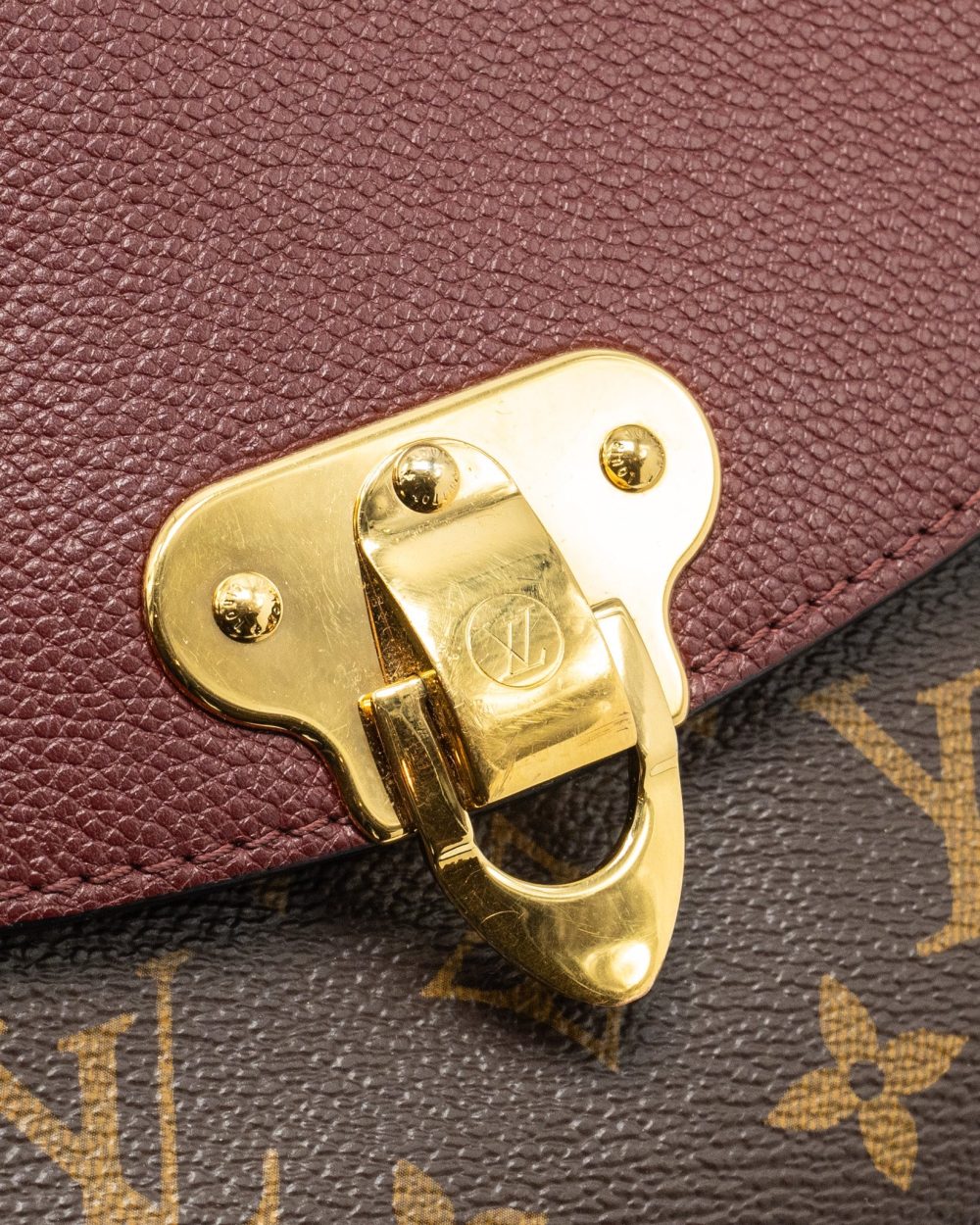 AAA Replica Louis Vuitton LV SAINT PLACIDE MONOGRAM CANVAS RASPBERRY GHW 