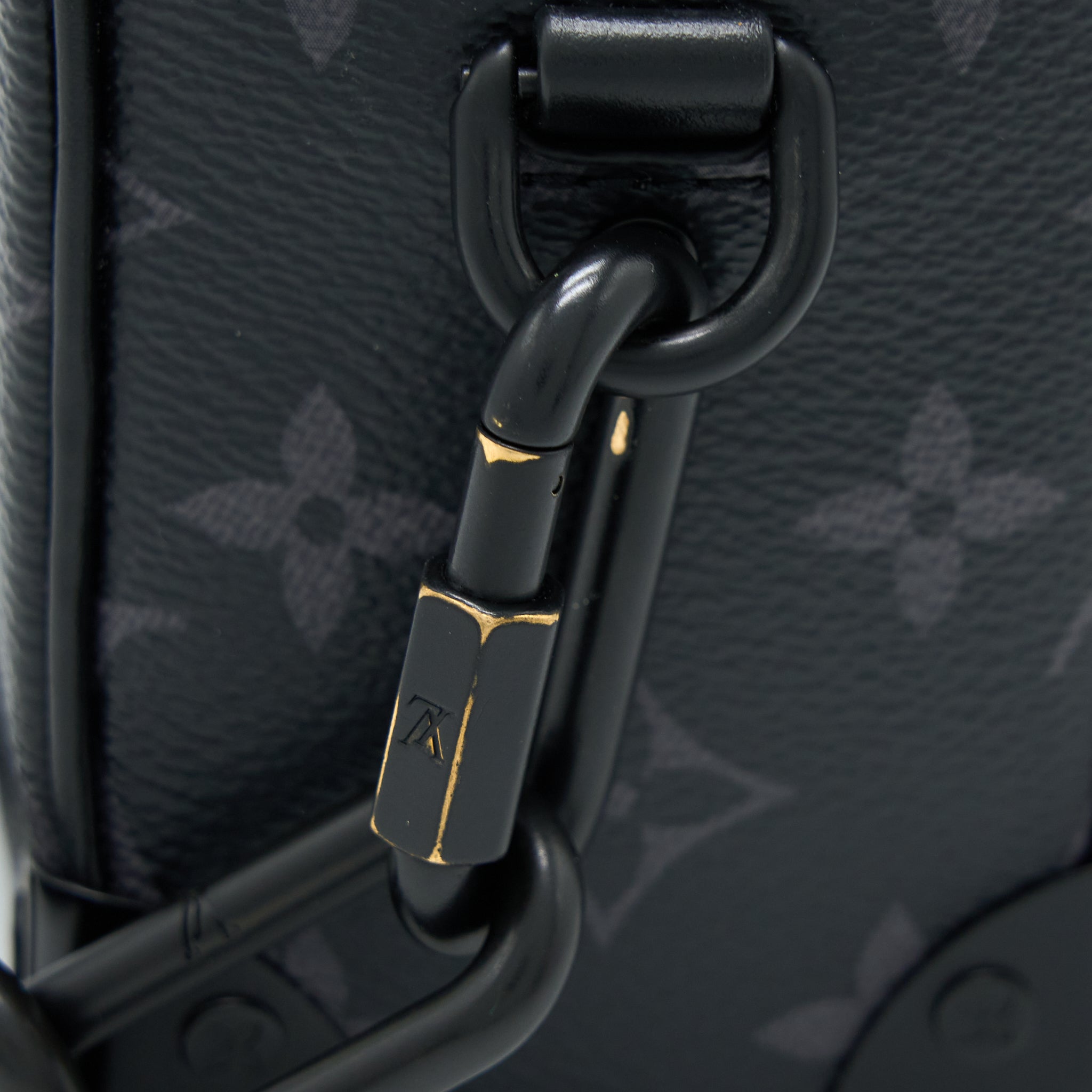AAA Replica Louis Vuitton LV MINI SOFT TRUNK MONOGRAM ECLIPSE CANVAS MATTE-BLACK HARDWARE