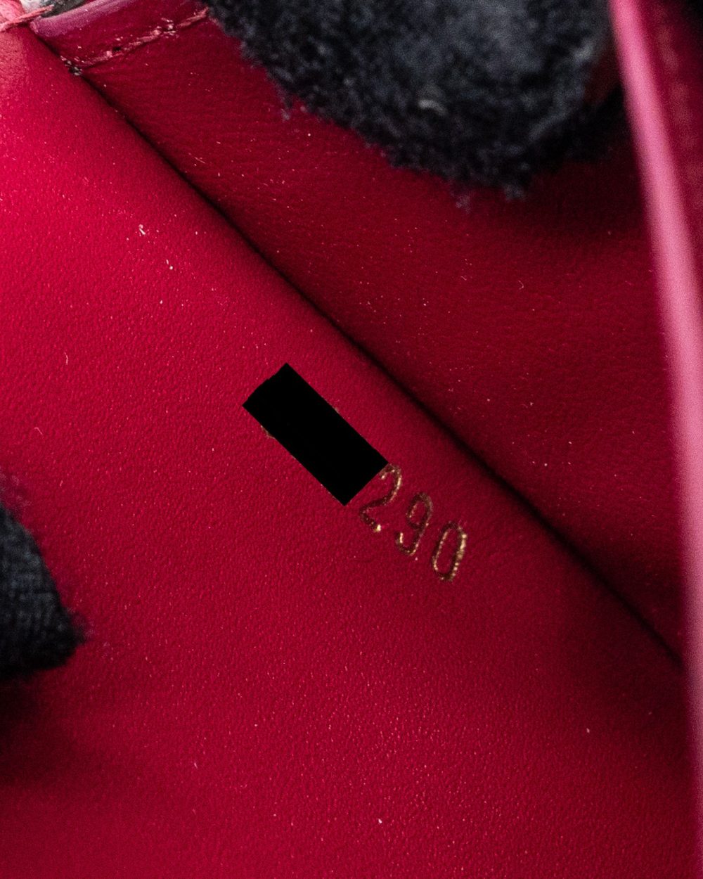 AAA Replica Louis Vuitton LV FLORE CHAIN WALLET MONOGRAM CANVAS/ DARK RED GHW
