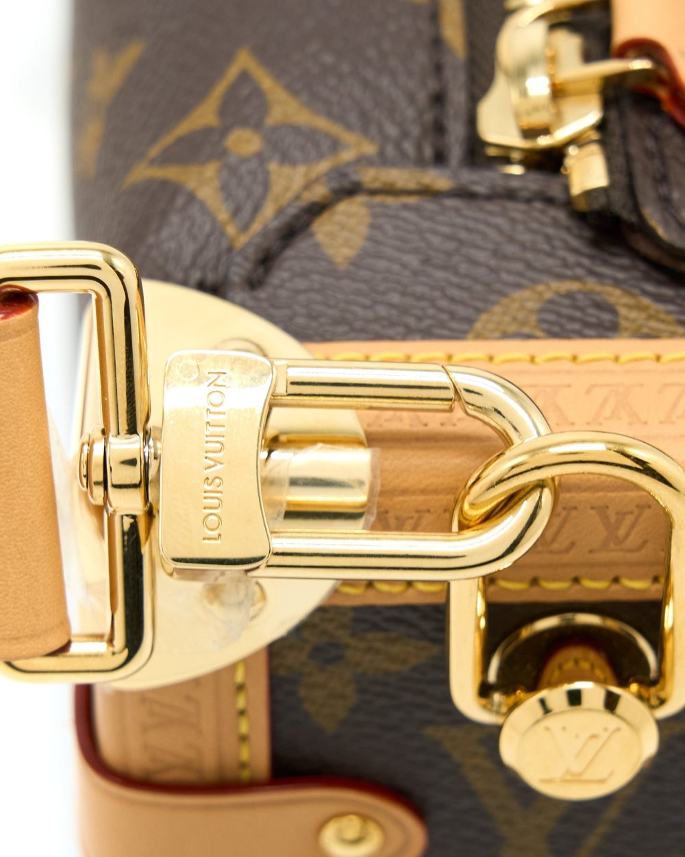 AAA Replica Louis Vuitton LV SIDE TRUNK MONOGRAM CANVAS GHW (NEW VERSION)