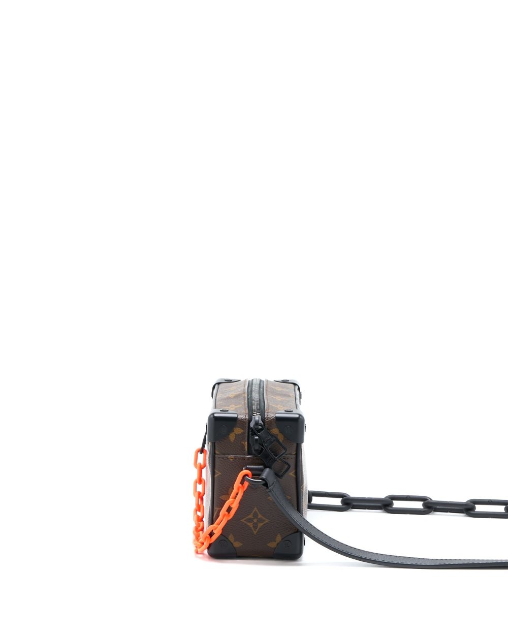 AAA Replica Louis Vuitton LV MINI SOFT TRUNK MONOGRAM CANVAN MATT-BLACK HARDWARE