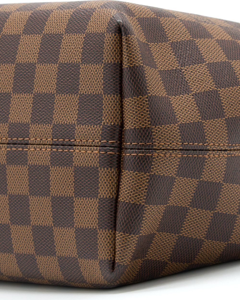 AAA Replica Louis Vuitton LV GRACEFUL MM DAMIER EBENE GHW