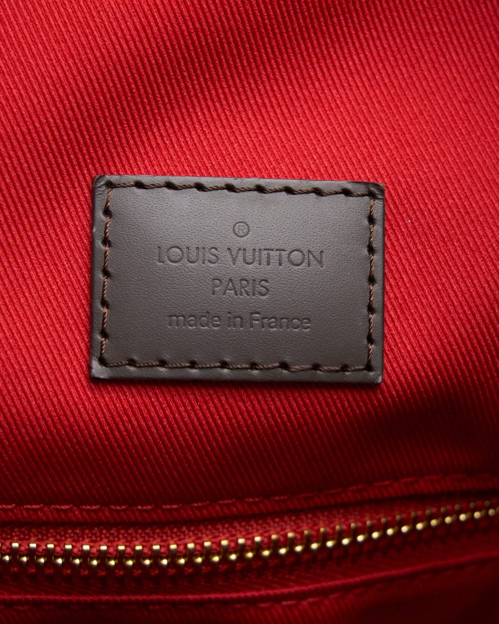 AAA Replica Louis Vuitton LV GRACEFUL MM DAMIER EBENE GHW