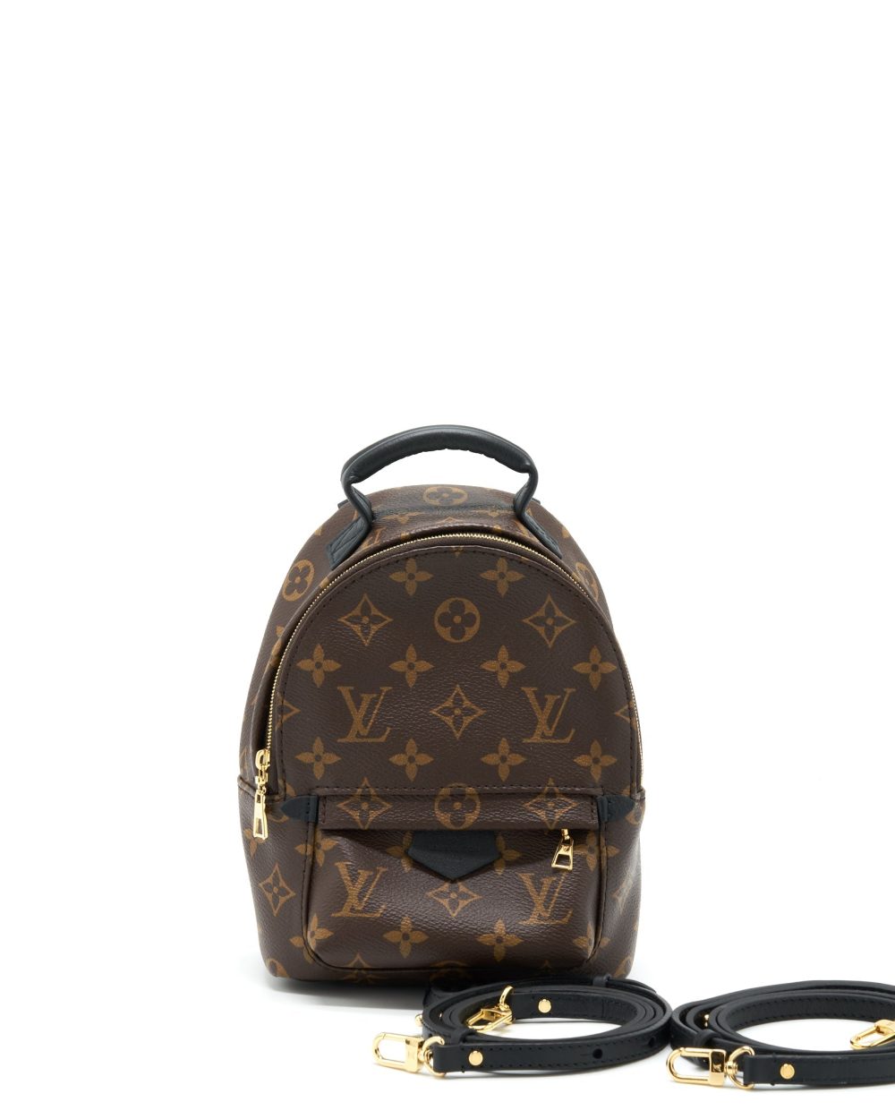AAA Replica Louis Vuitton LV PALM SPRINGS MINI BACKPACK MONOGRAM CANVAS GHW