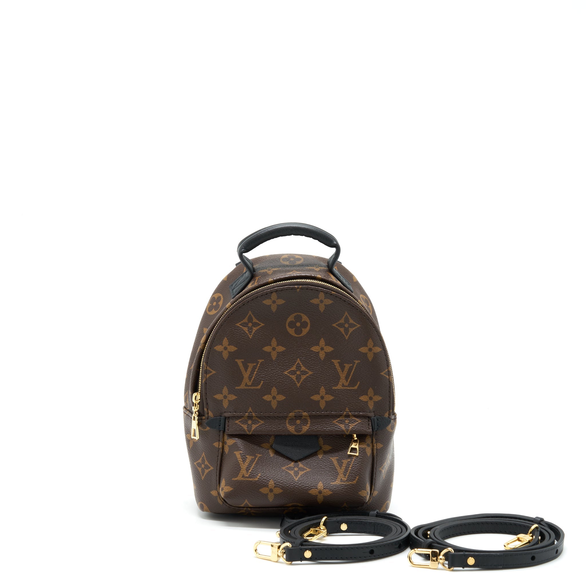AAA Replica Louis Vuitton LV PALM SPRINGS MINI BACKPACK MONOGRAM CANVAS GHW