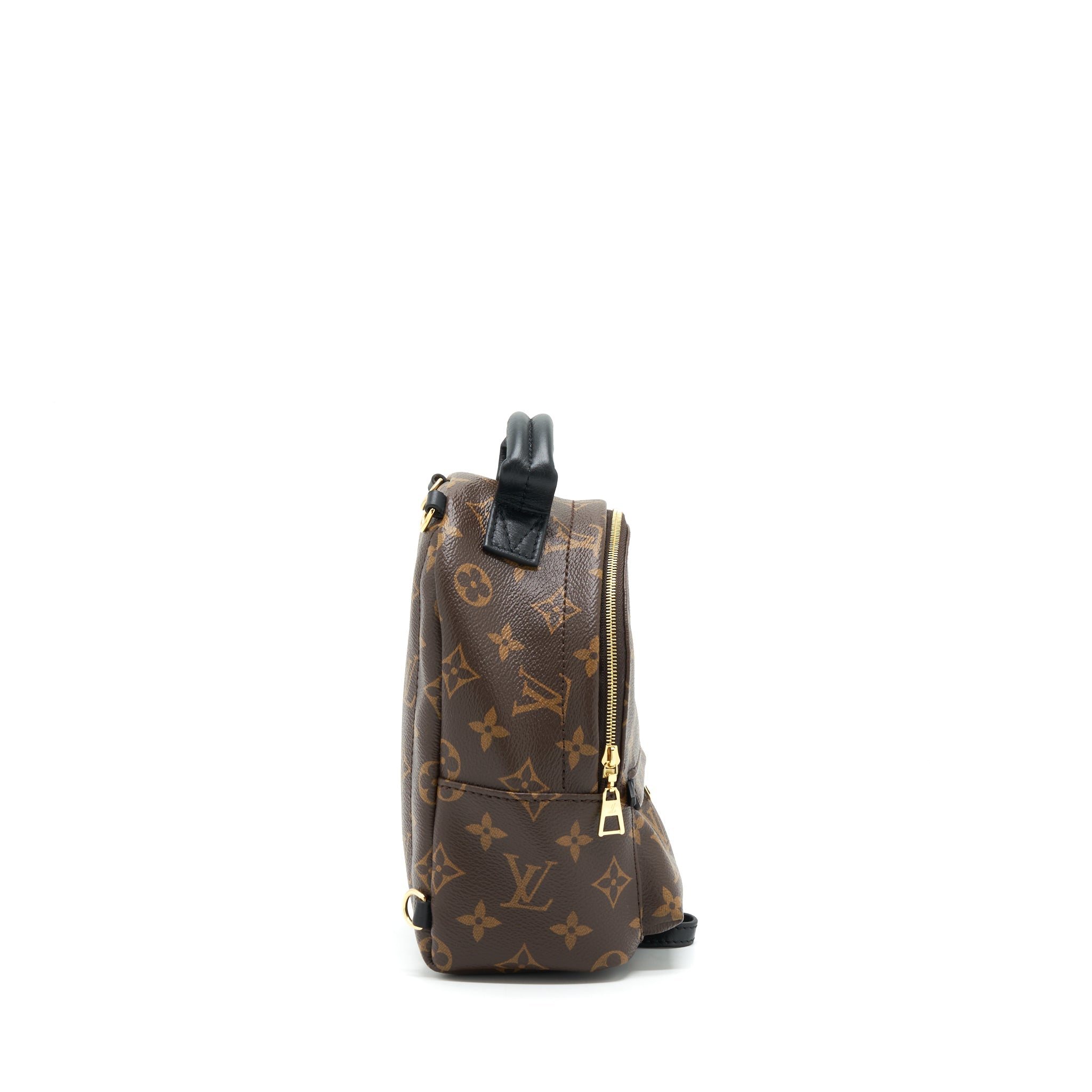 AAA Replica Louis Vuitton LV PALM SPRINGS MINI BACKPACK MONOGRAM CANVAS GHW