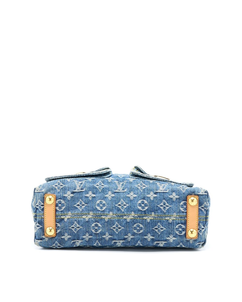 AAA Replica Louis Vuitton LV BUGGY BAG MONOGRAM DENIM GHW