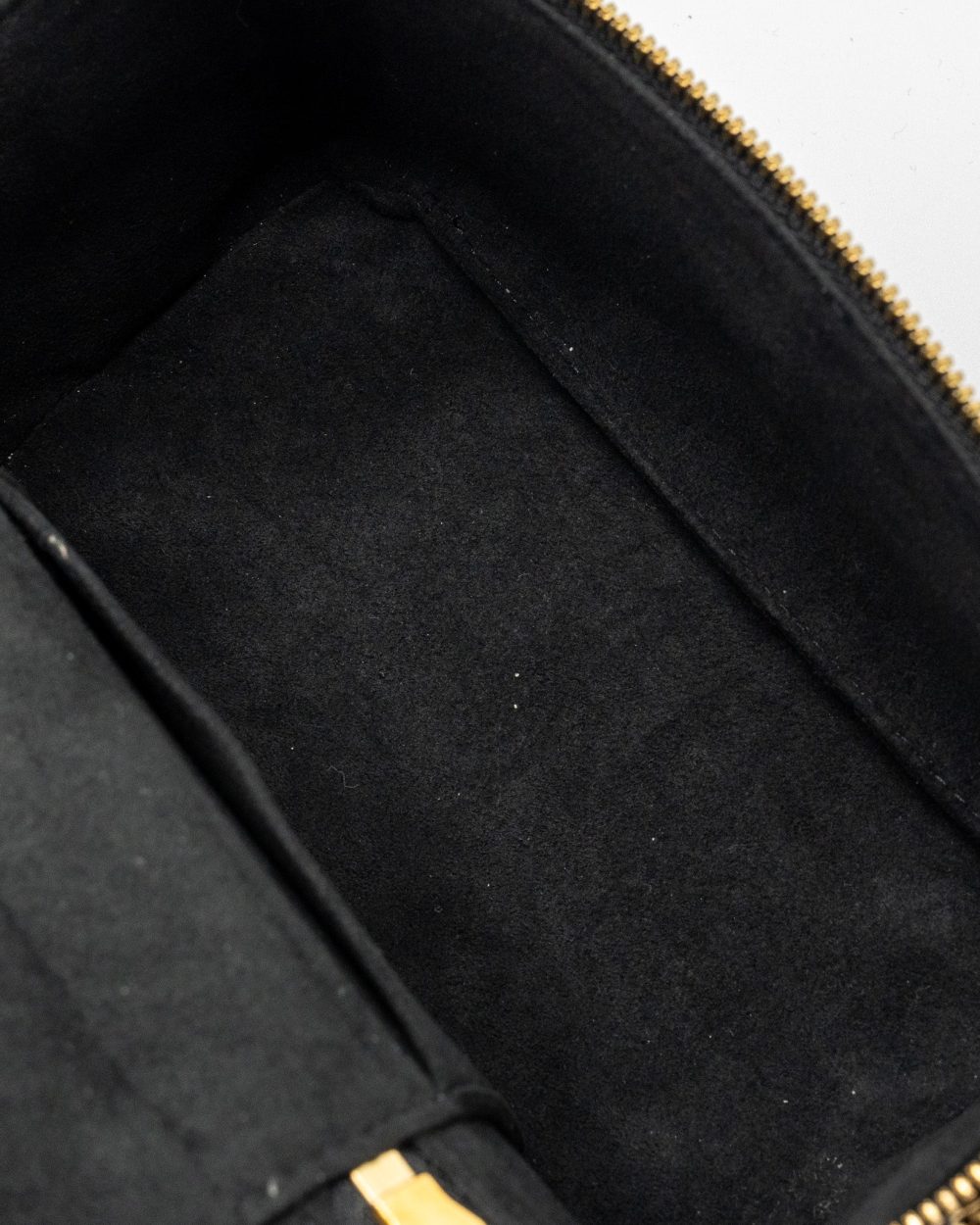 AAA Replica Louis Vuitton LV VANITY PM MONOGRAM LAMBSKIN BLACK GHW