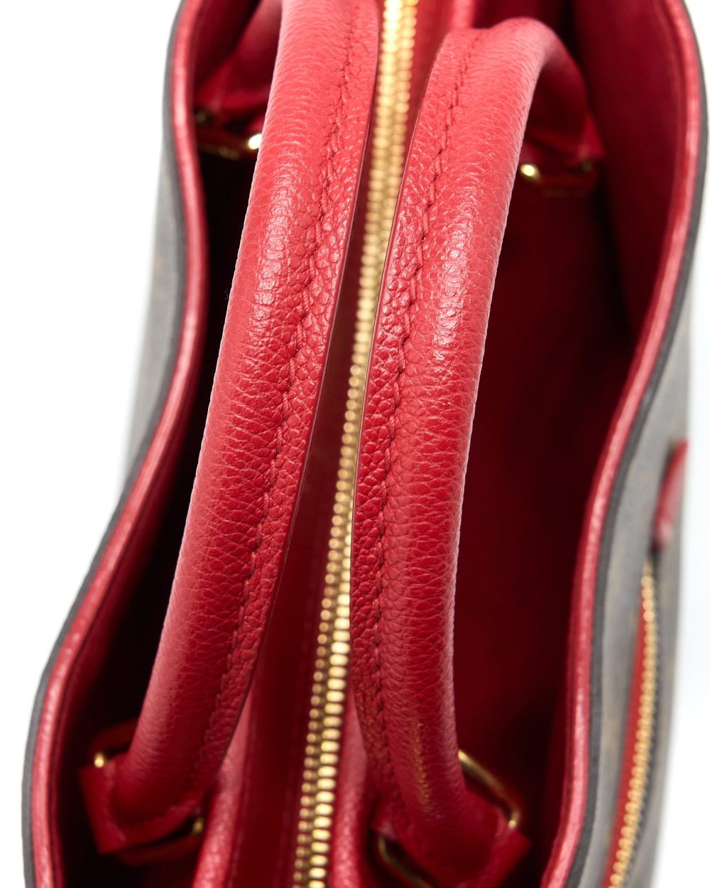 AAA Replica Louis Vuitton LV POPINCOURT PM BAG MONOGRAM CANVAS/CERISE GHW