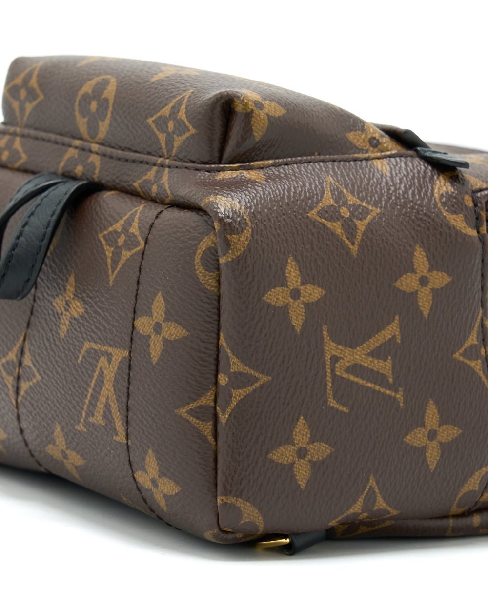 AAA Replica Louis Vuitton LV PALM SPRING MINI BACKPACK MONOGRAM CANVAS(NEW VERSION ZIPPER)