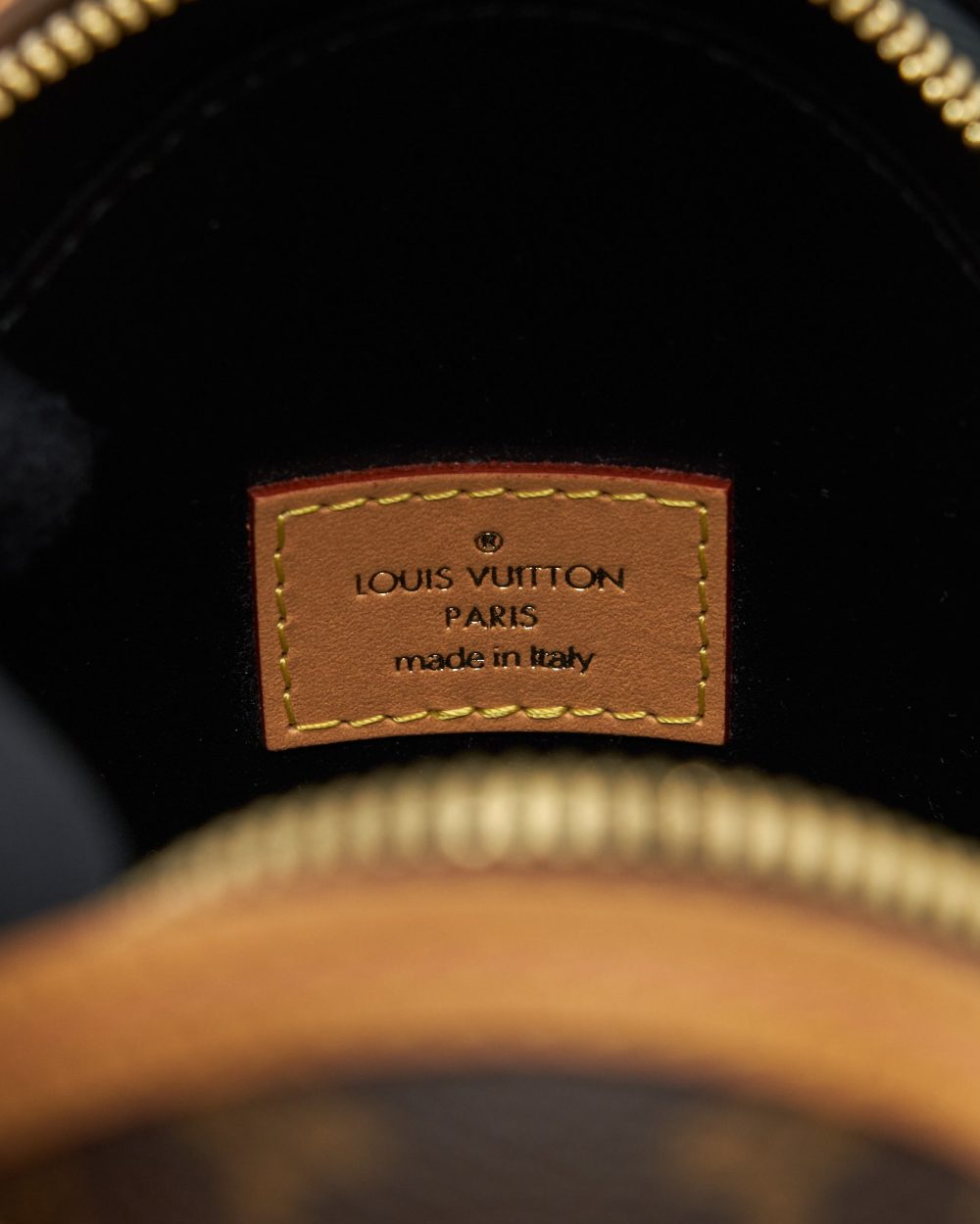 AAA Replica Louis Vuitton LV EGG BAG MONOGRAM CANVAS/BLACK GHW