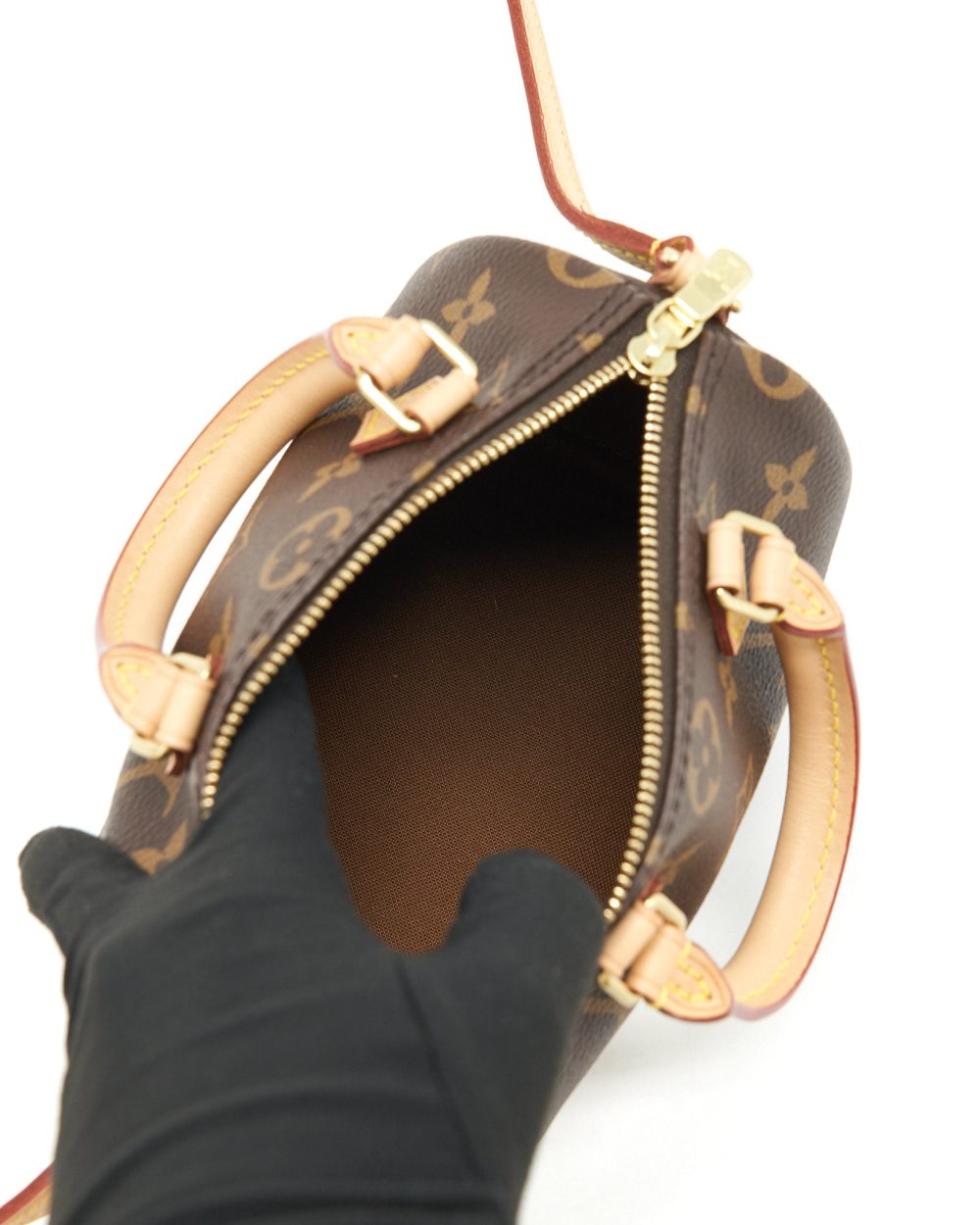 AAA Replica Louis Vuitton LV NANO SPEEDY MONOGRAM CANVAS YEAR2021