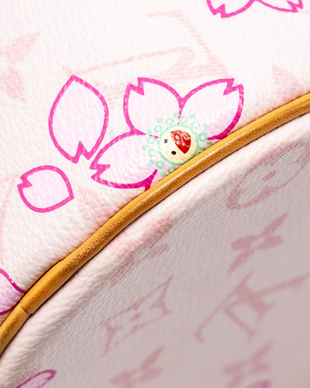 AAA Replica Louis Vuitton LV LIMITED EDITION CHERRY BLOSSOM PAPILLON BAG MONOGRAM CANVAS PINK GHW