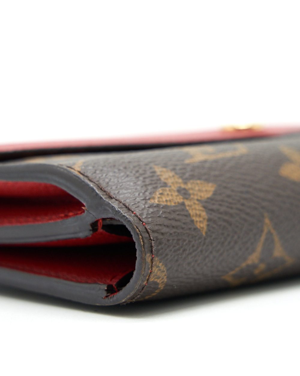 AAA Replica Louis Vuitton LV CERISE MONOGRAM CANVAS PALLAS COMPACT WALLET