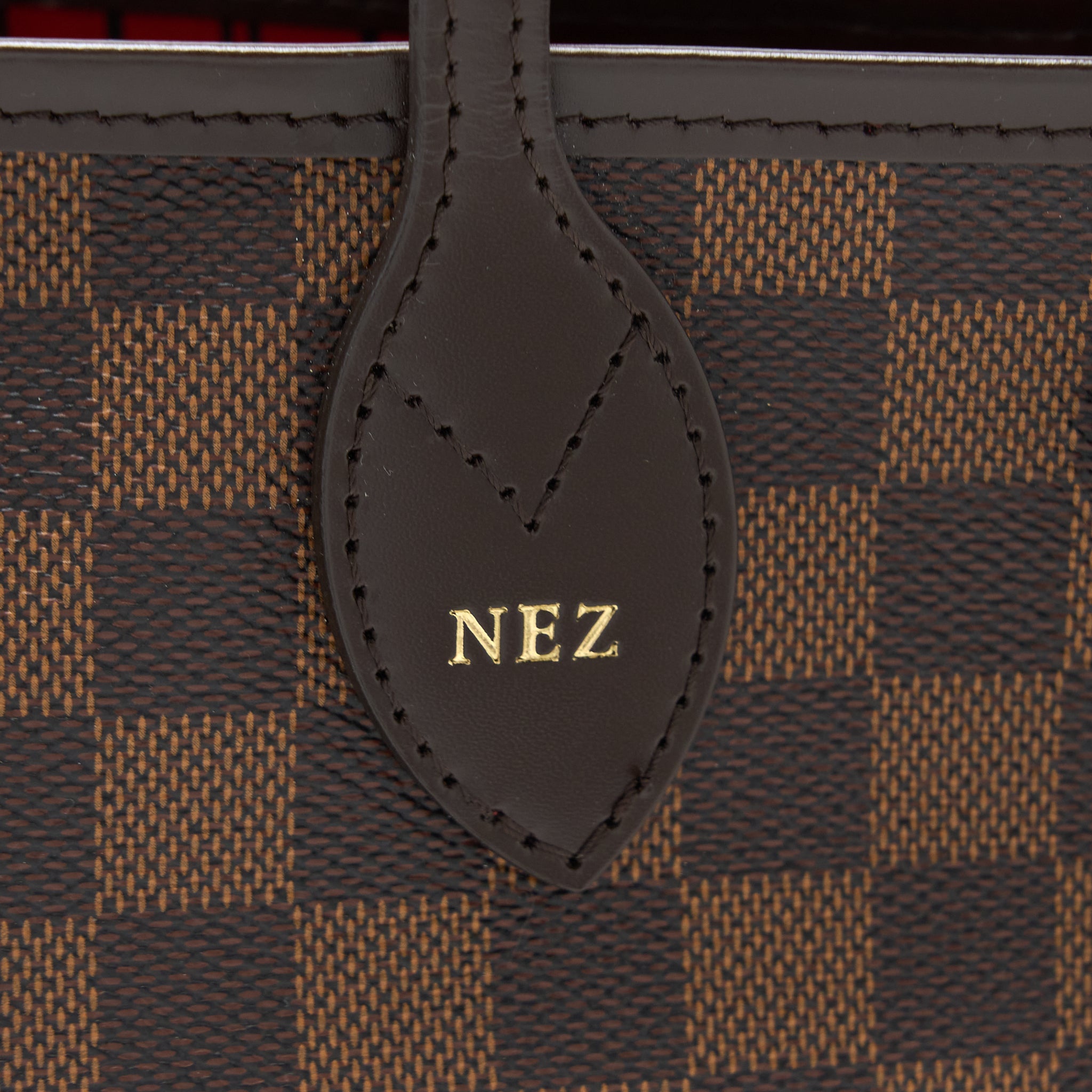 AAA Replica Louis Vuitton LV NEVERFULL PM DAMIER EBENE CANVAS GHW