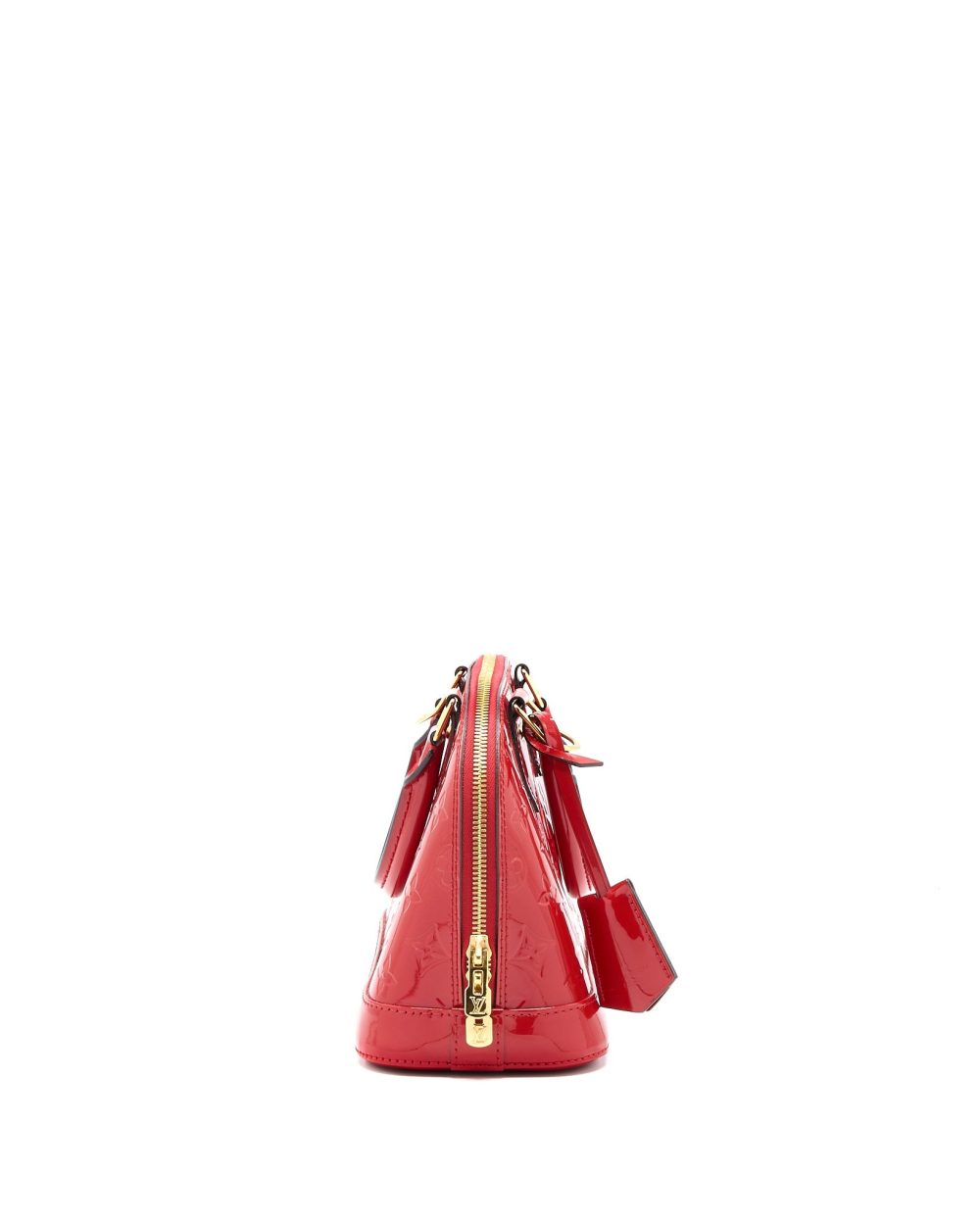 AAA Replica Louis Vuitton LV ALMA BB VERNIS RED GHW