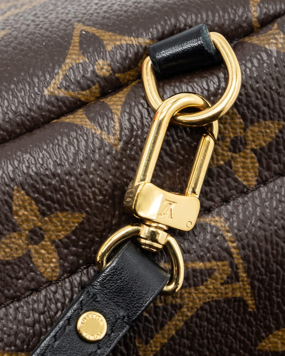 AAA Replica Louis Vuitton LV MINI PALM SPRING BACKPACK MONOGRAM CANVAS GHW