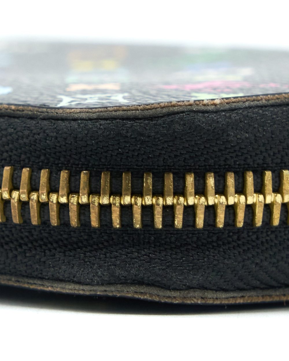 AAA Replica Louis Vuitton LV ZIPPY LONG WALLET BLACK MULTICOLOUR MONOGRAM CANVAS GHW