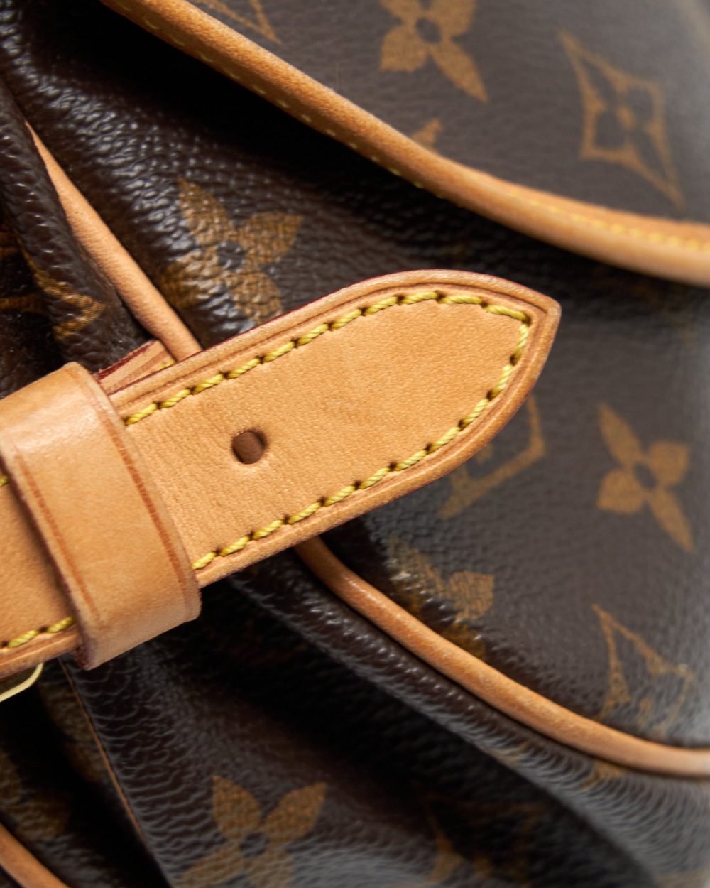 AAA Replica Louis Vuitton LV VINTAGE DOUBLE SIDE CROSSBODY BAG MONOGRAM CANVAS GHW