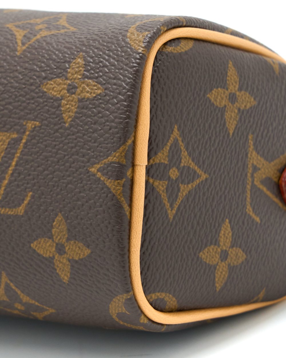 AAA Replica Louis Vuitton LV NANO SPEEDY MONOGRAM CANVAS GHW (NEW VERSION)