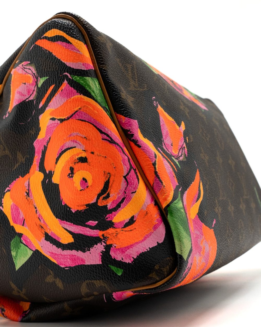 AAA Replica Louis Vuitton LV SPEEDY 30 LIMITED FLOWER PRINT MONOGRAM CANVAS GHW