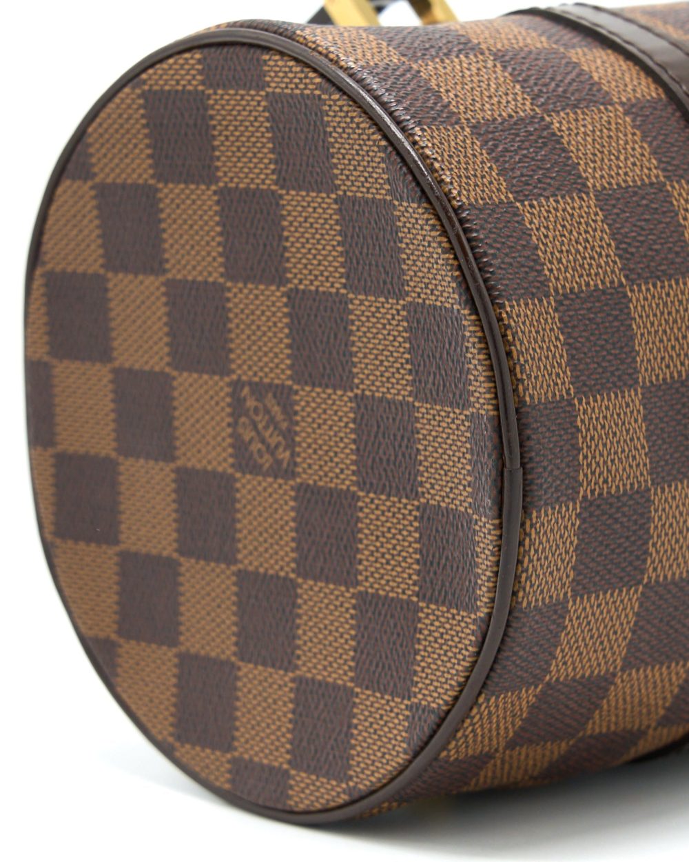 AAA Replica Louis Vuitton LV VINTAGE PAPILLON DAMIER EBENE CANVAS GHW