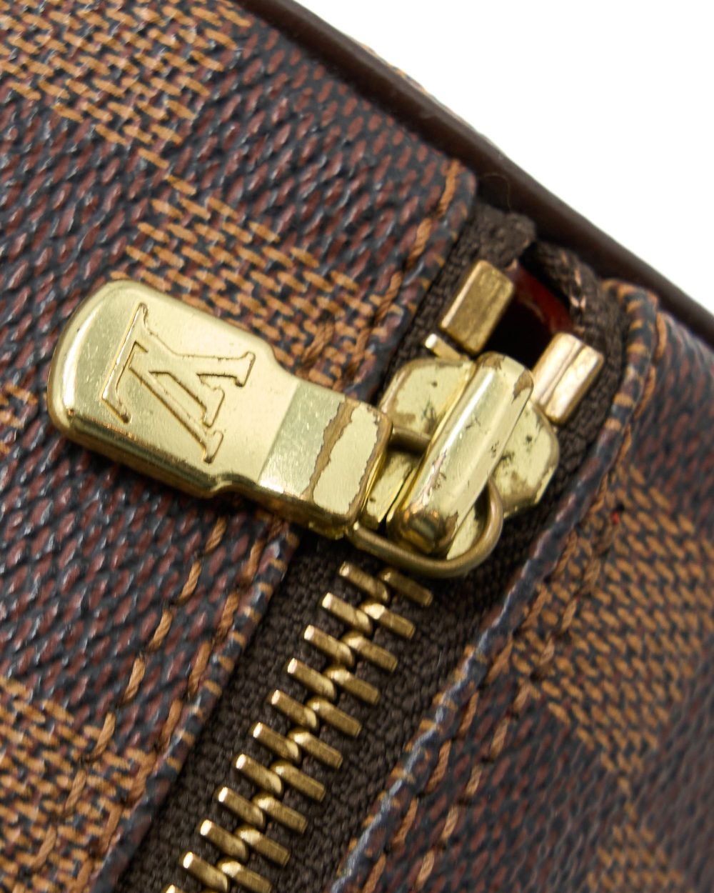 AAA Replica Louis Vuitton LV VINTAGE PAPILLON DAMIER EBENE CANVAS GHW