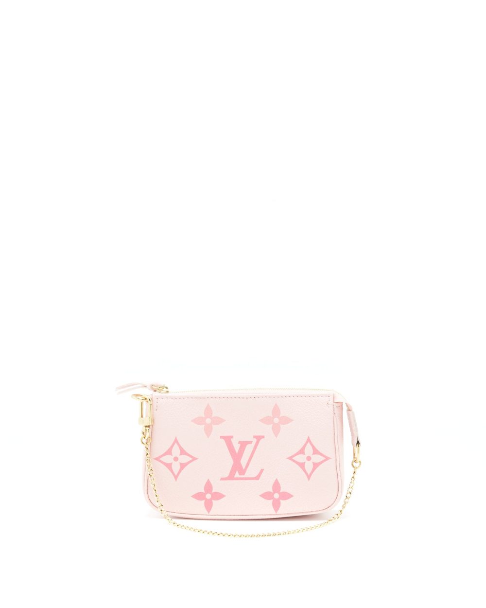 AAA Replica Louis Vuitton LV MINI POCHETTE PINK EMPREINTE