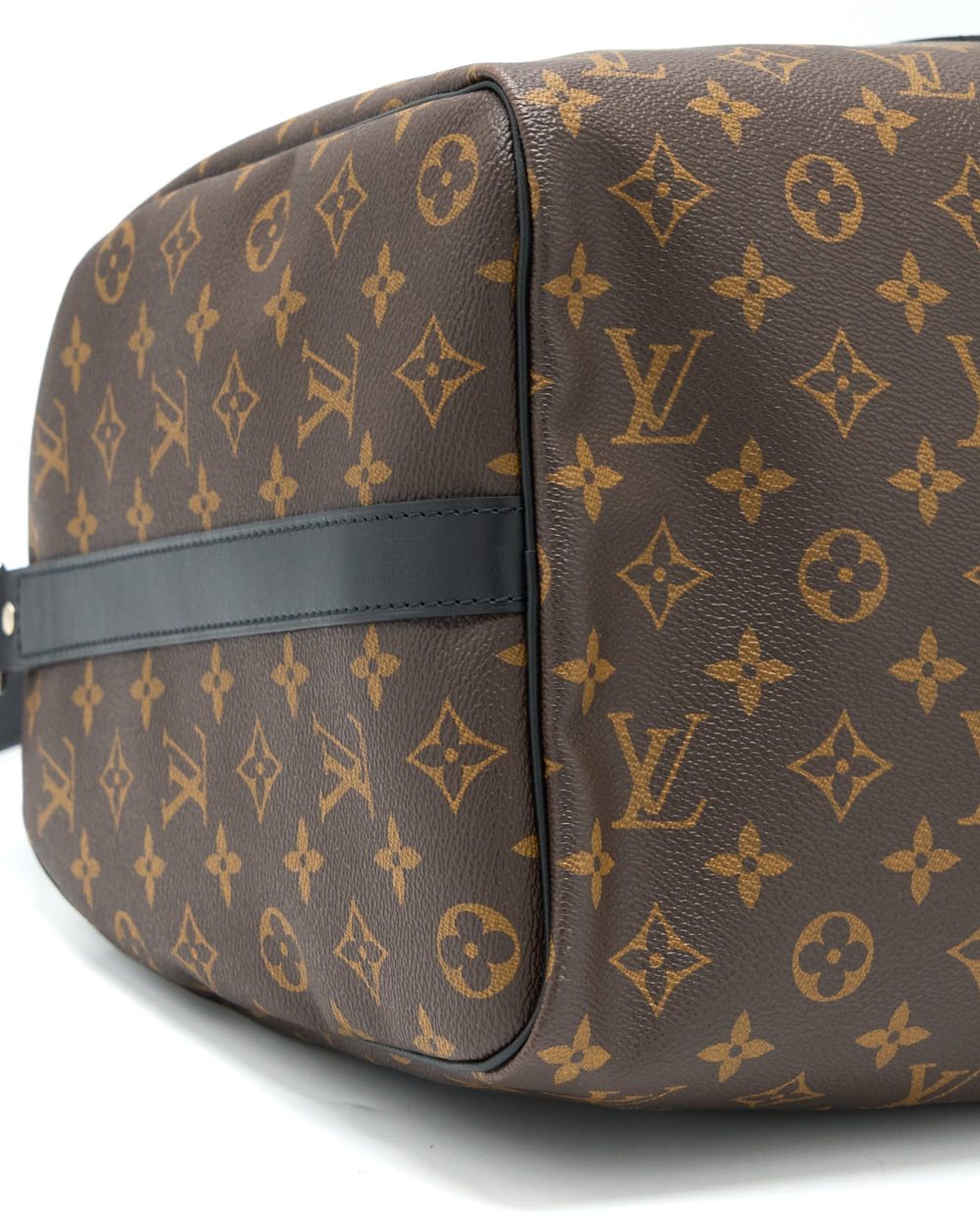 AAA Replica Louis Vuitton LV KEEPALL BANDOULIERE 45 MONOGRAM MACASSAR CANVAS SHW