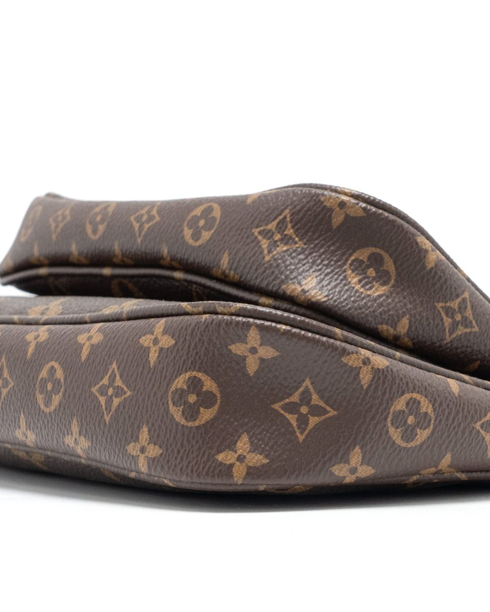 AAA Replica Louis Vuitton LV MULTI POCHETTE MONOGRAM CANVAS WITH KHAKI/ROSE CLAIR TWO STRAPS GHW