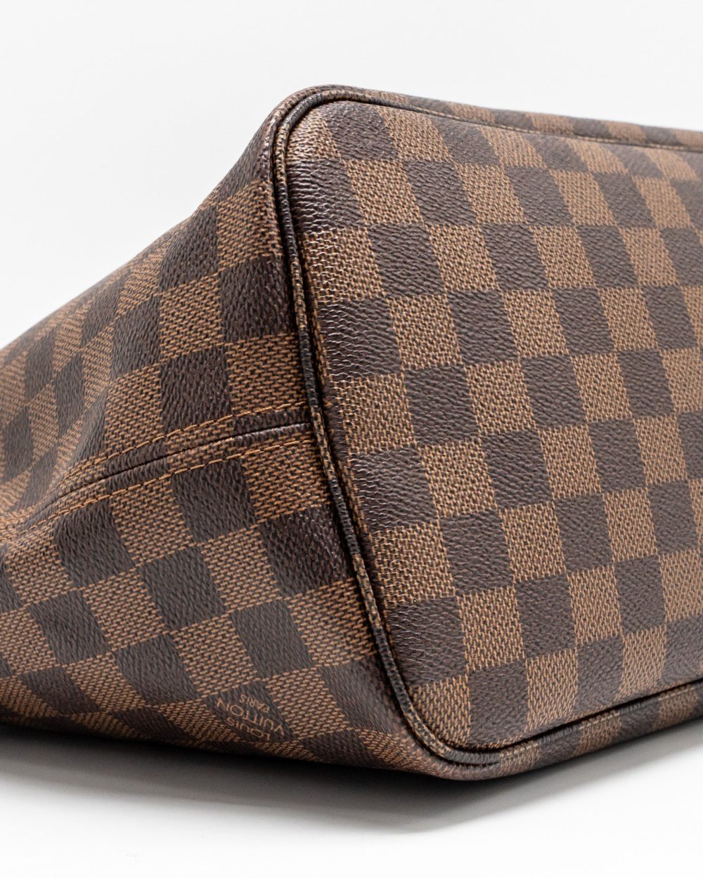 AAA Replica Louis Vuitton LV NEVERFULL MM DAMIER EBENE CANVAS GHW