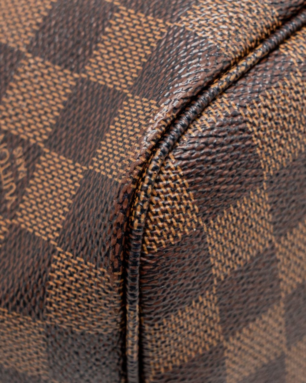 AAA Replica Louis Vuitton LV NEVERFULL MM DAMIER EBENE CANVAS GHW