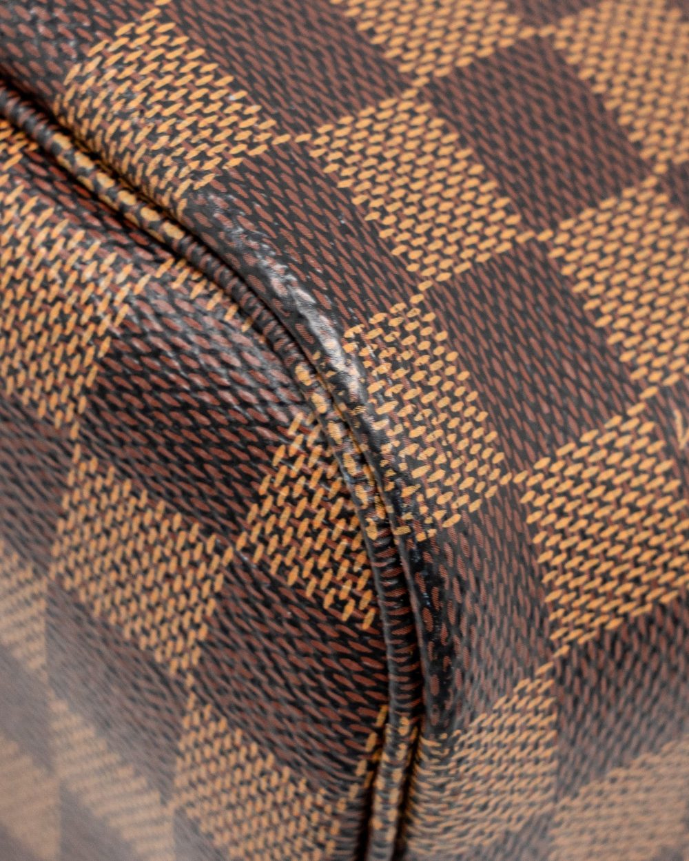 AAA Replica Louis Vuitton LV NEVERFULL MM DAMIER EBENE CANVAS GHW