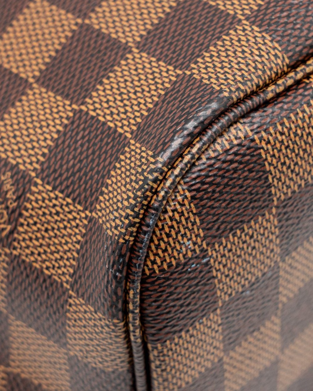 AAA Replica Louis Vuitton LV NEVERFULL MM DAMIER EBENE CANVAS GHW