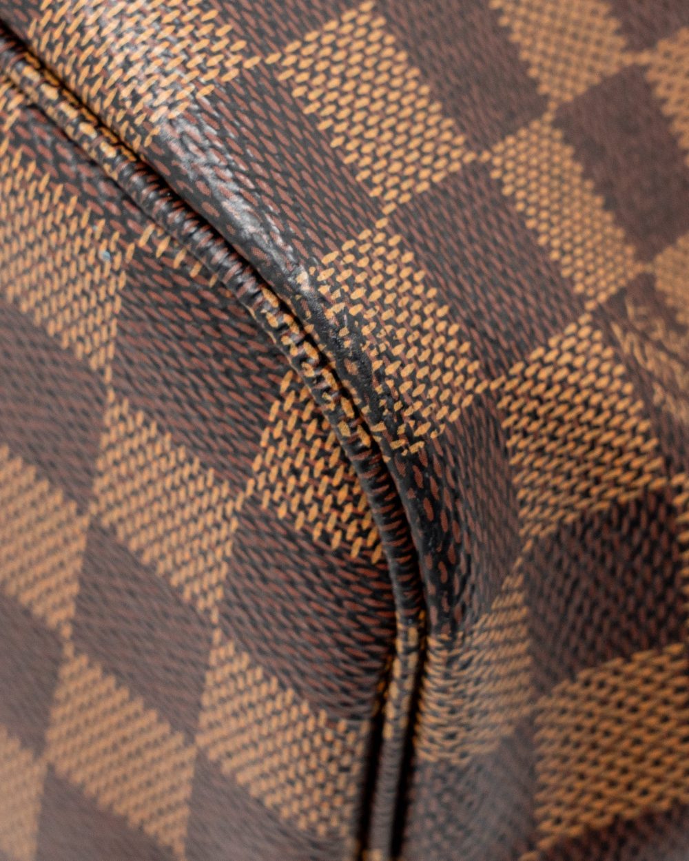 AAA Replica Louis Vuitton LV NEVERFULL MM DAMIER EBENE CANVAS GHW