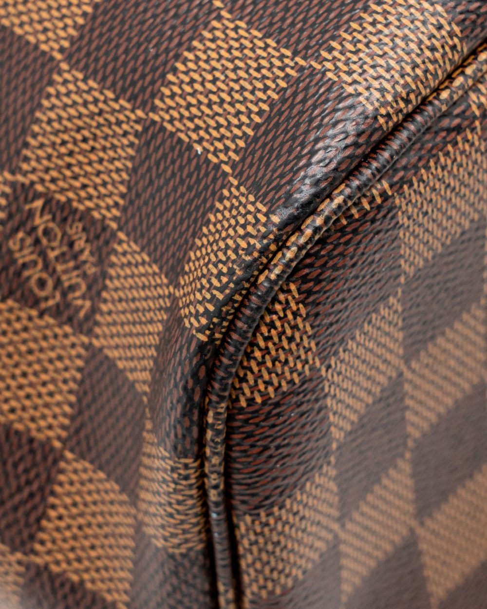 AAA Replica Louis Vuitton LV NEVERFULL MM DAMIER EBENE CANVAS GHW