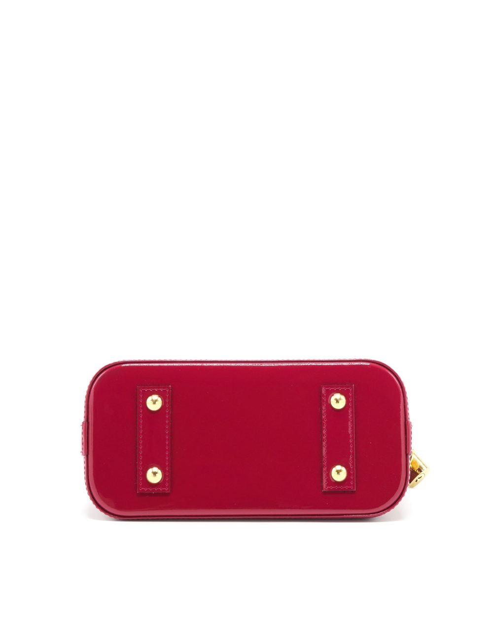 AAA Replica Louis Vuitton LV ALMA BB PATENT LEATHER INDIAN ROSE