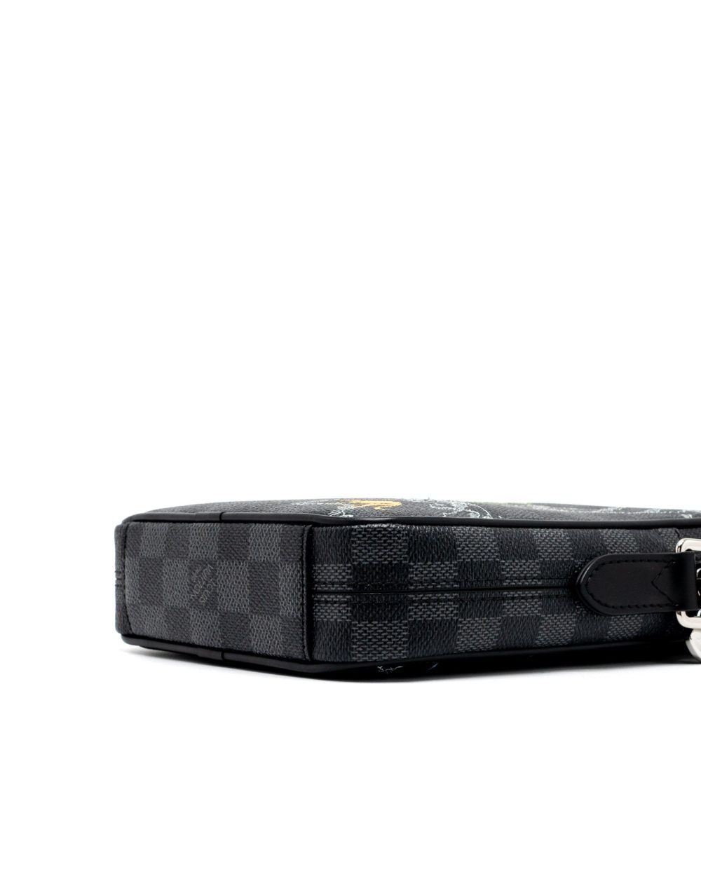 AAA Replica Louis Vuitton LV GRAPHITE MAP DANUBE PM CROSSBODY BAG DAMIER CANVAS / MULTICOLOR SHW